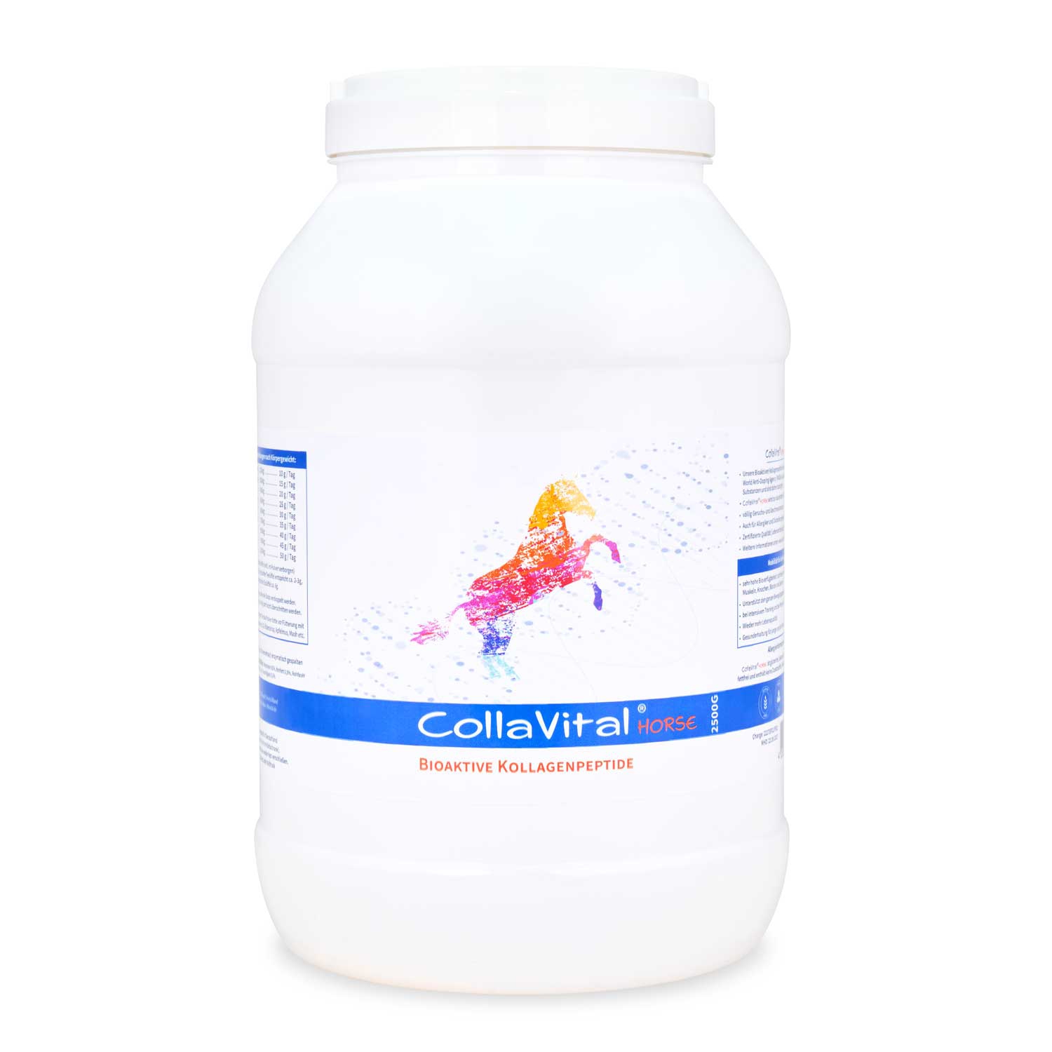Collavital® HORSE Collagen Pulver [2500g] – Bioaktives Kollagen Hydrolysat