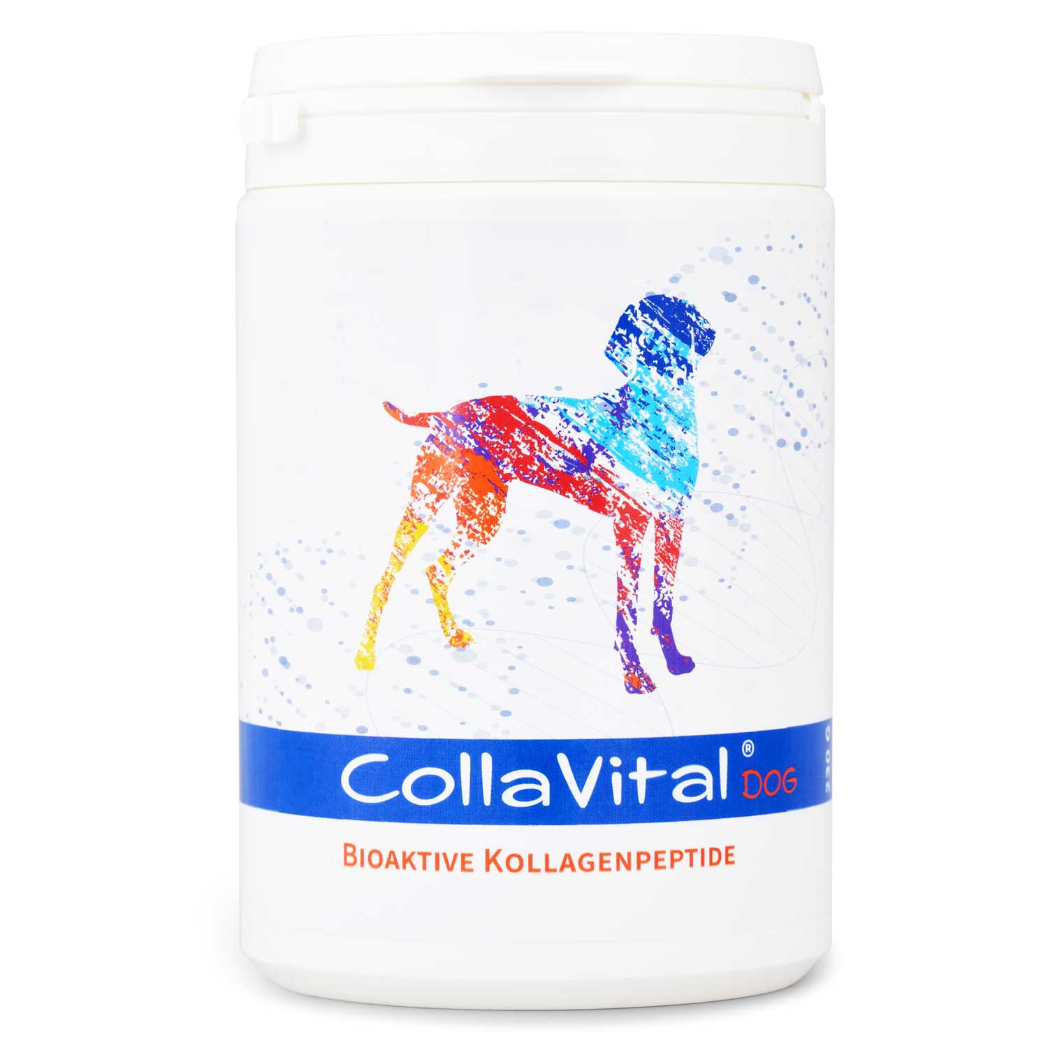 Collavital® DOG Collagen Pulver [230g] – Bioaktives Kollagen Hydrolysat – ohne Hormone, ohne Antibiotika